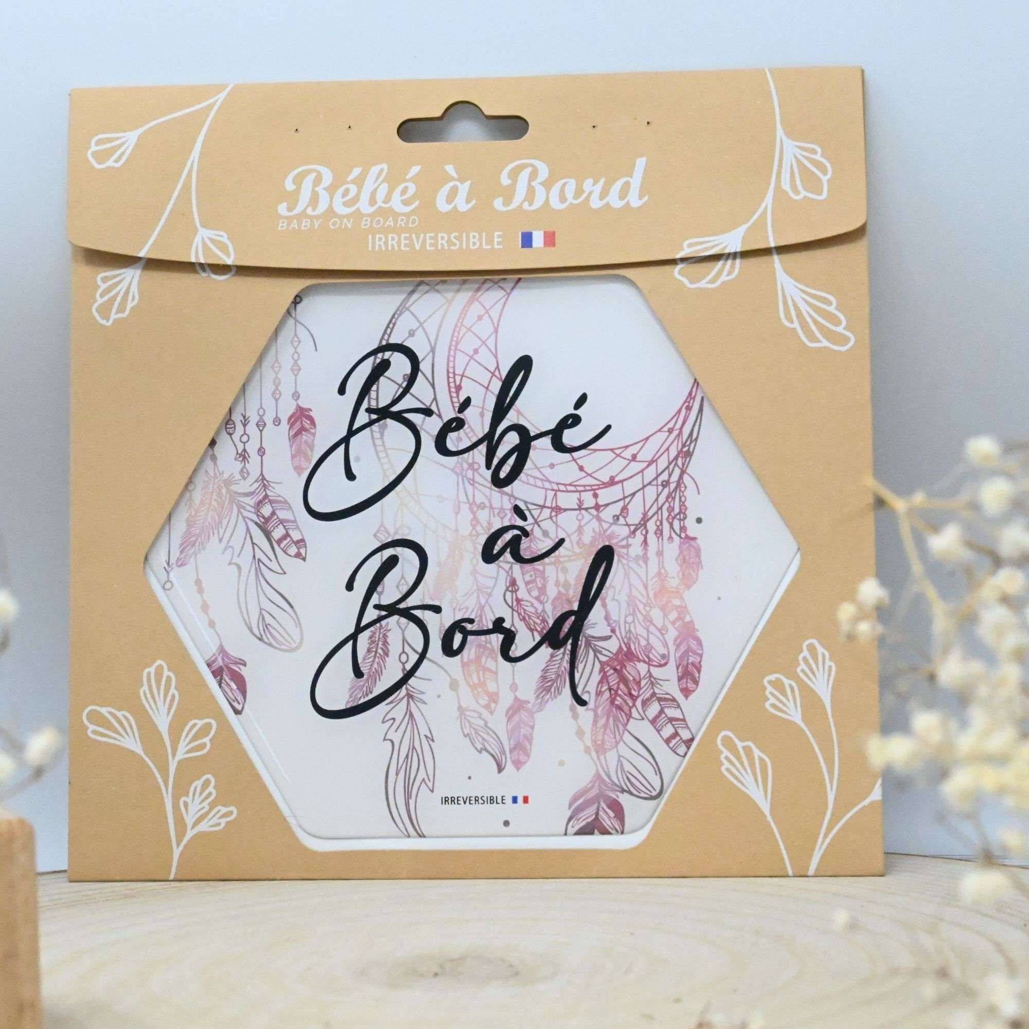 Baby an Bord, hergestellt in Frankreich – Traumfänger – DESTOCK