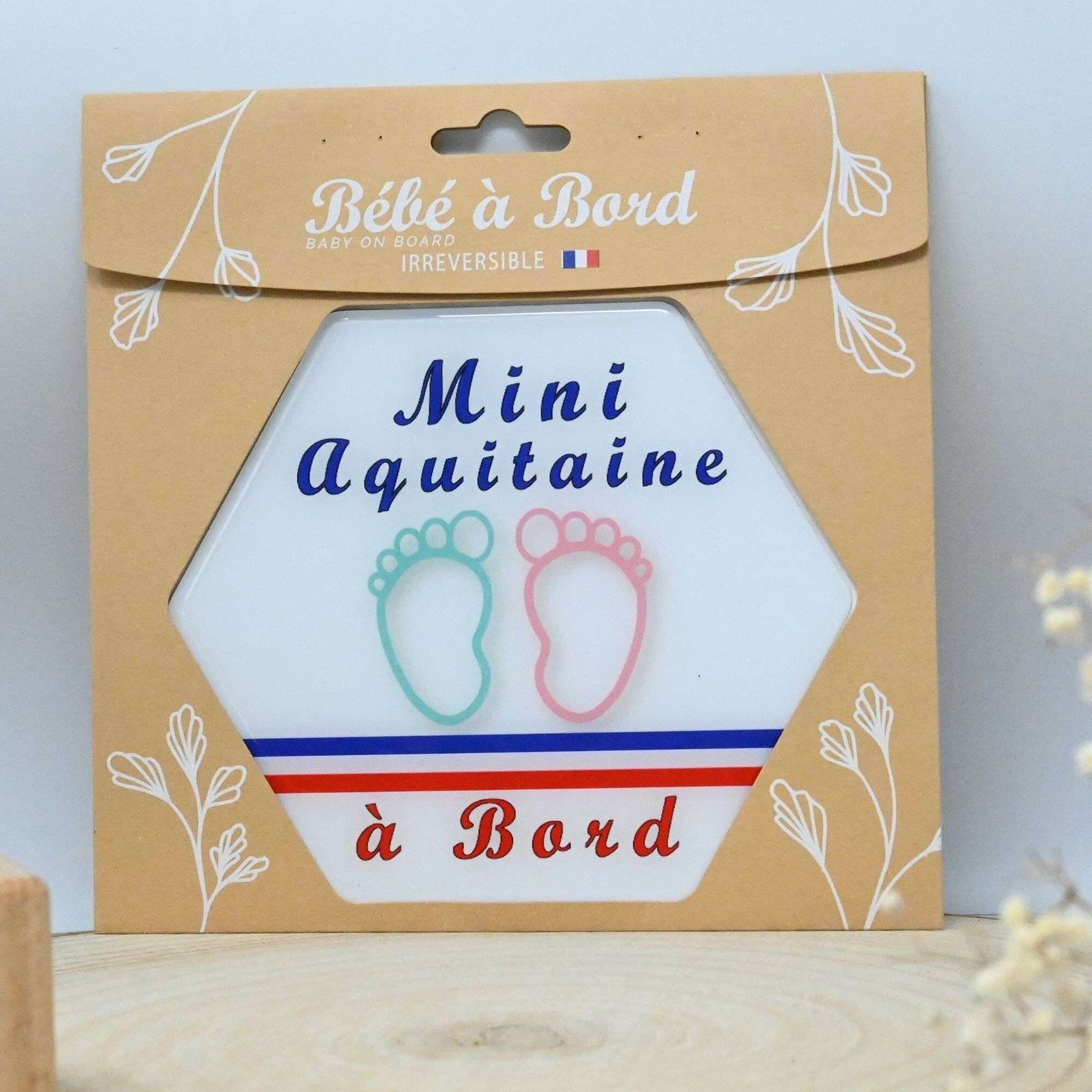 Baby an Bord Made in France - Mini Aquitaine an Bord DESTOCK
