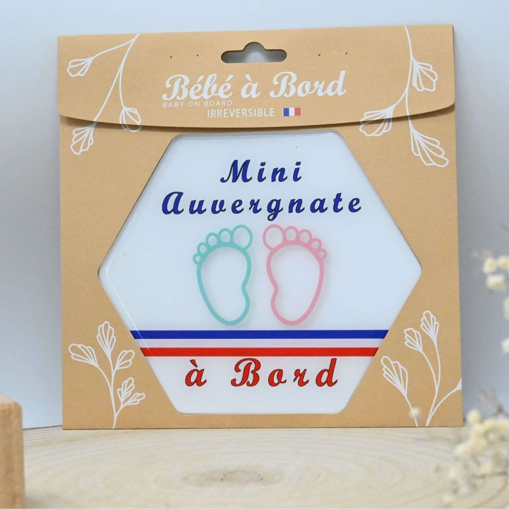 Baby an Bord, hergestellt in Frankreich – Mini Auvergnate an Bord, DESTOCK