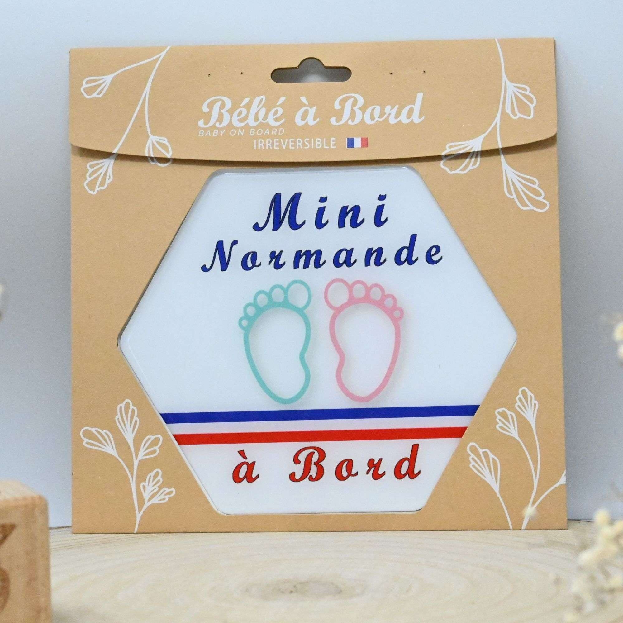 Baby an Bord, hergestellt in Frankreich – Mini Normande an Bord – DESTOCK