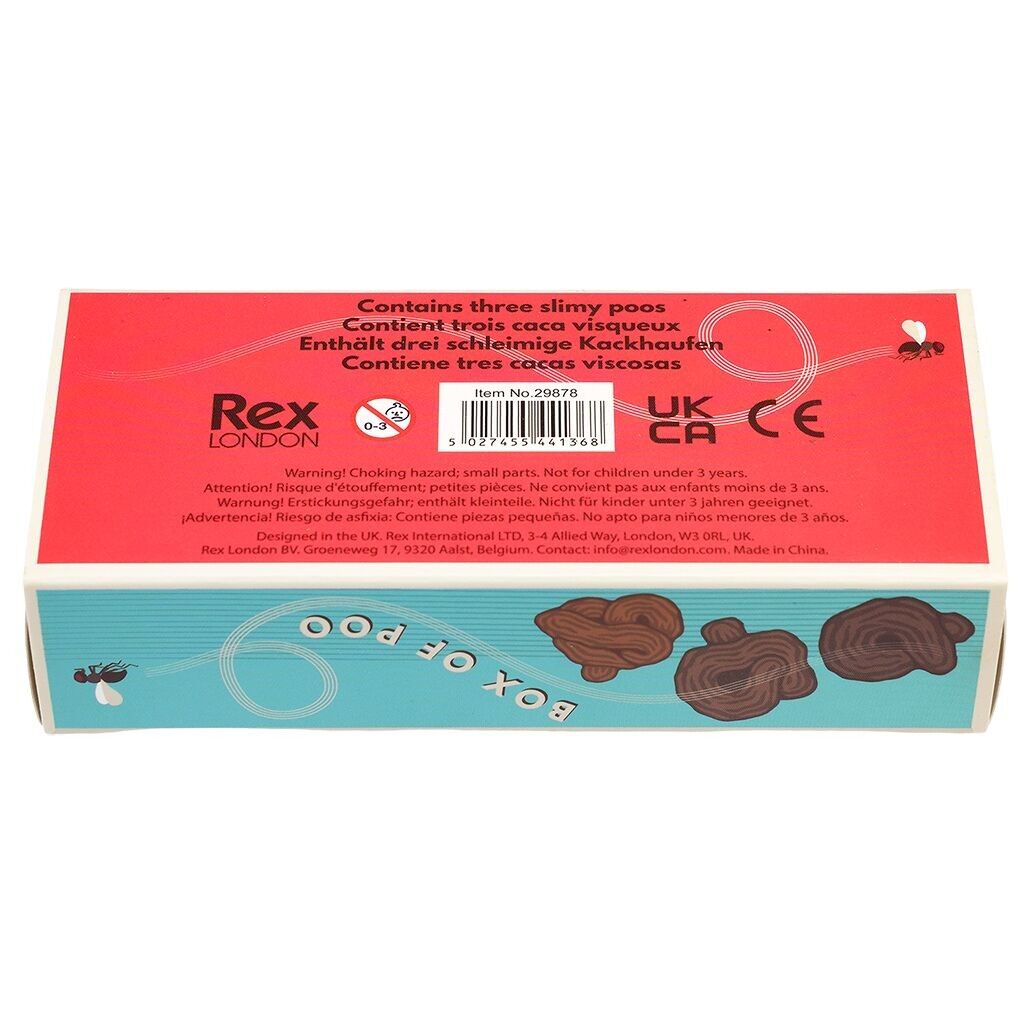 Schachtel mit klebriger Kacke