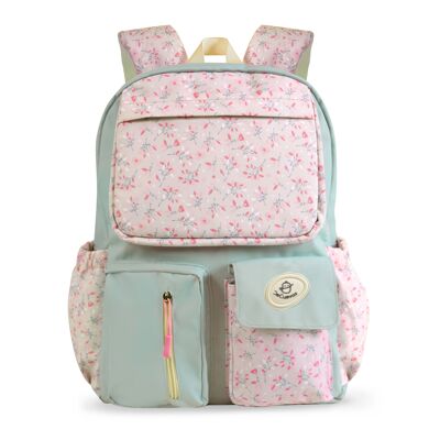 "PROVENCE" MULTI-POCKET SCHOOL BACKPACK