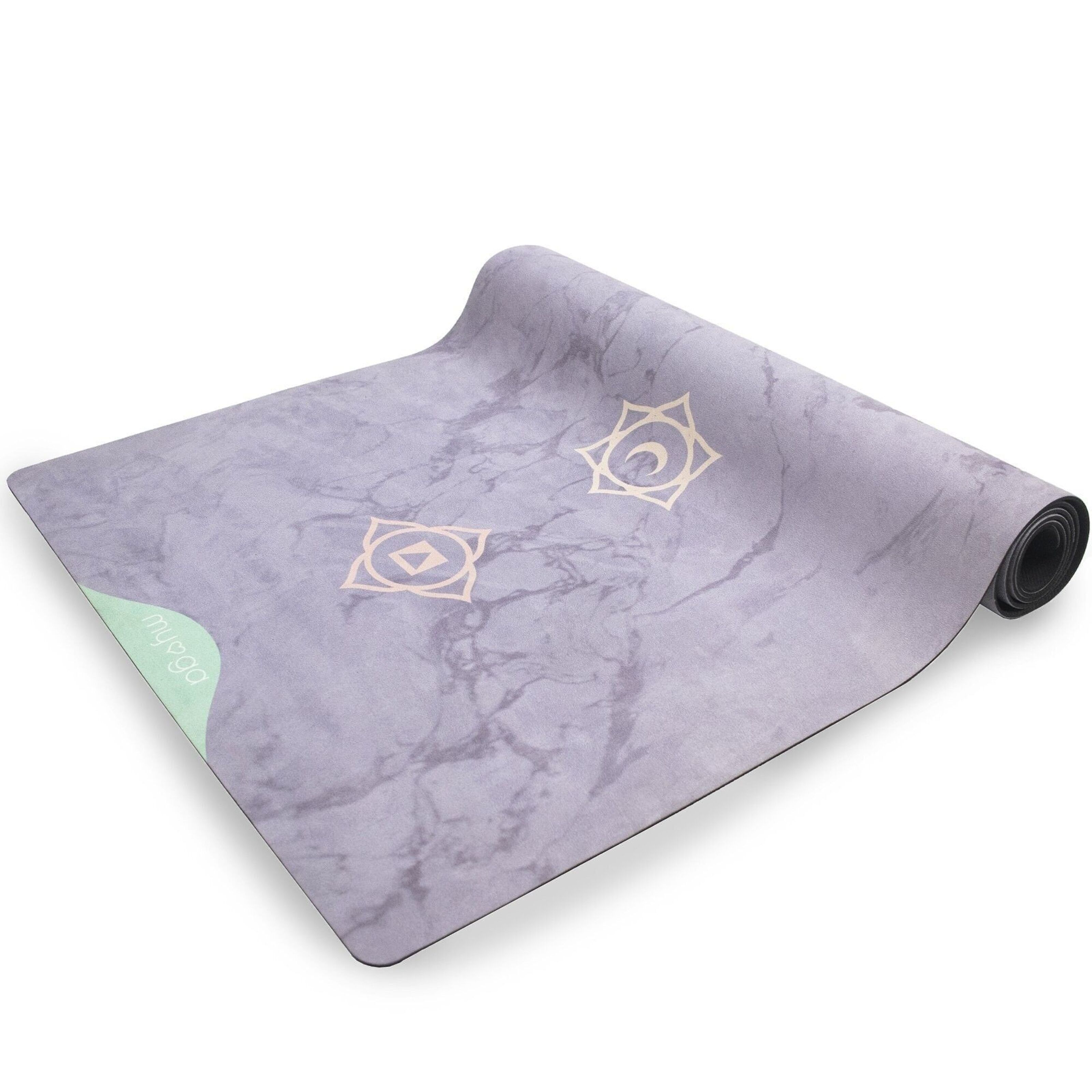 Yoga Studio Designed Grey Mat Mandala Yoga Mat 6mm