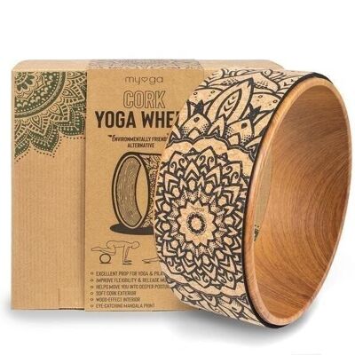 Cork Yoga Wheel RY977