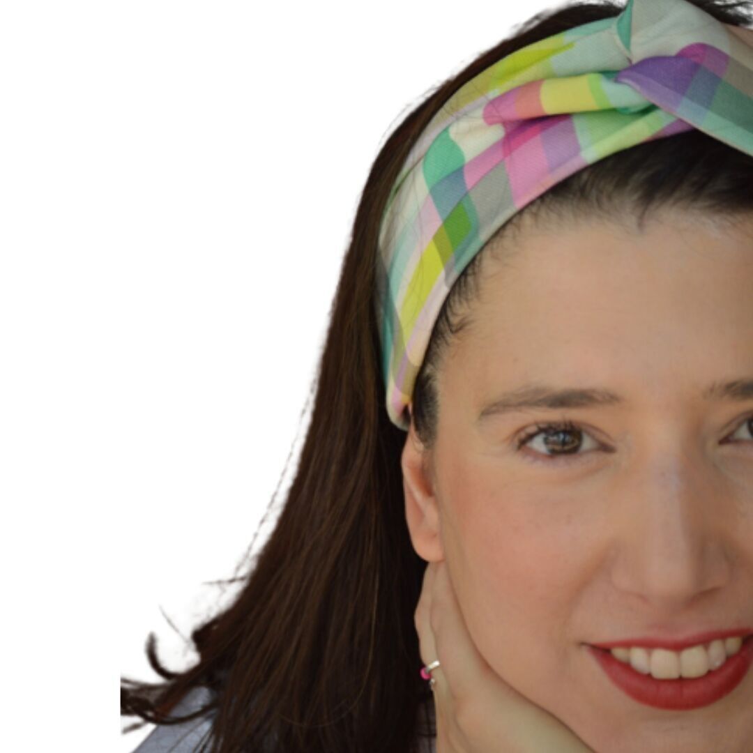 Headband turban FLUOR squares