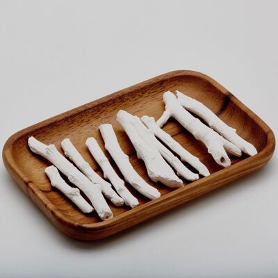 Diffusor-Tablett mit Holz und Keramik ausgekleidet