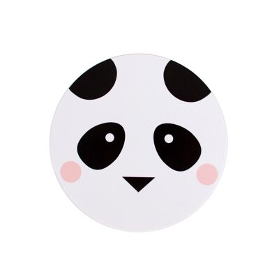 8 biglietti d'invito: mini panda