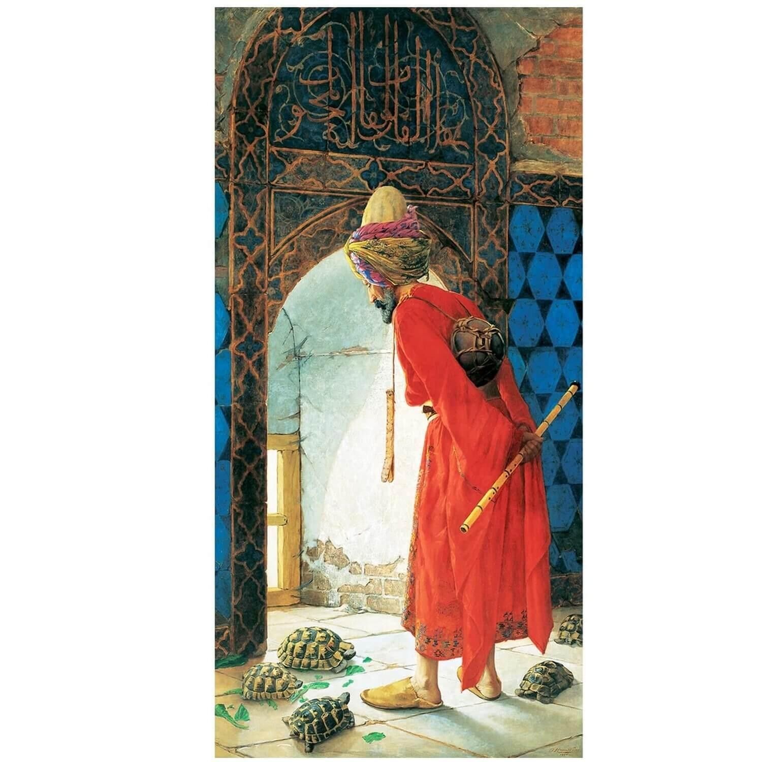 Puzzle da 1500 pezzi: Addestratore di tartarughe