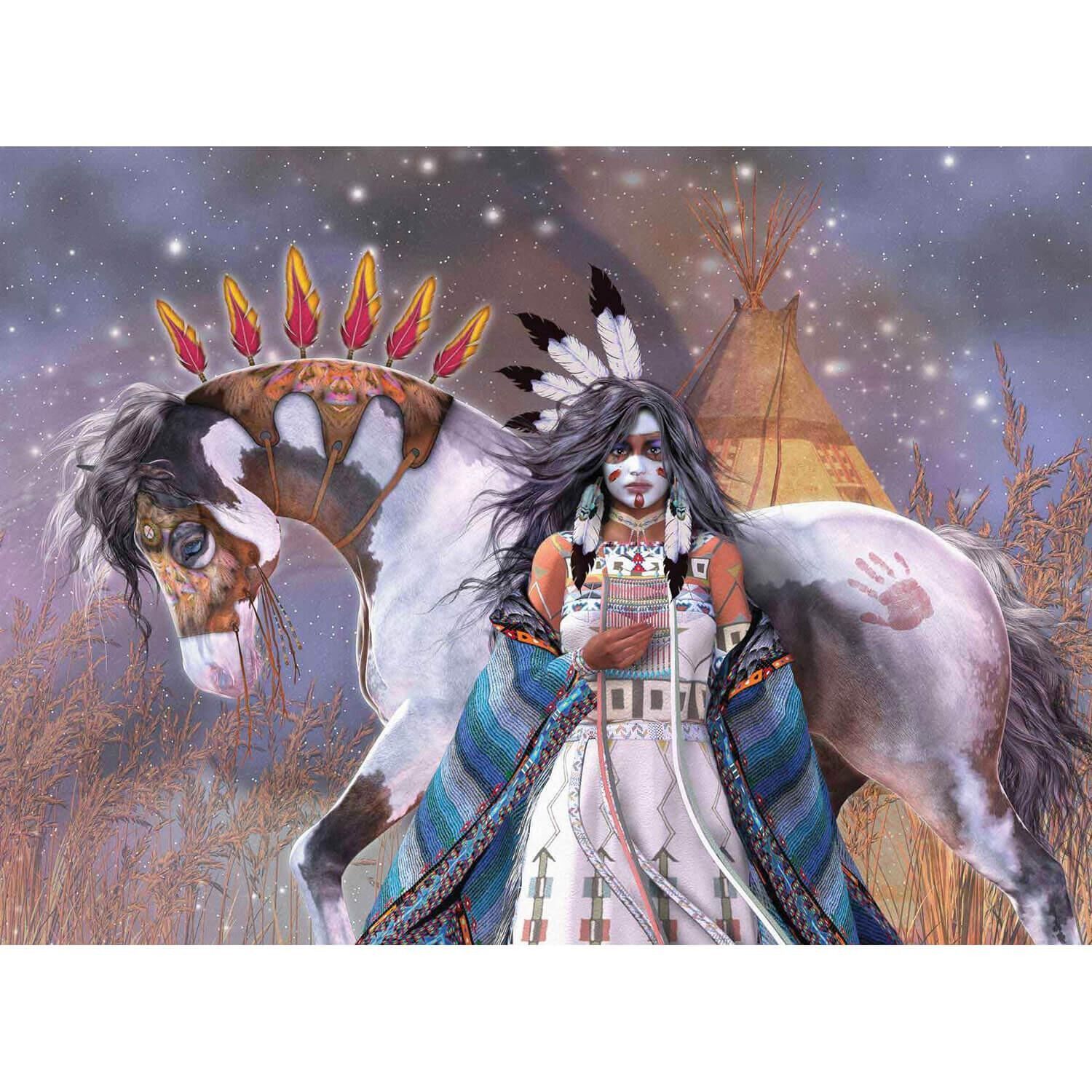 1000 piece puzzle: Wicasa