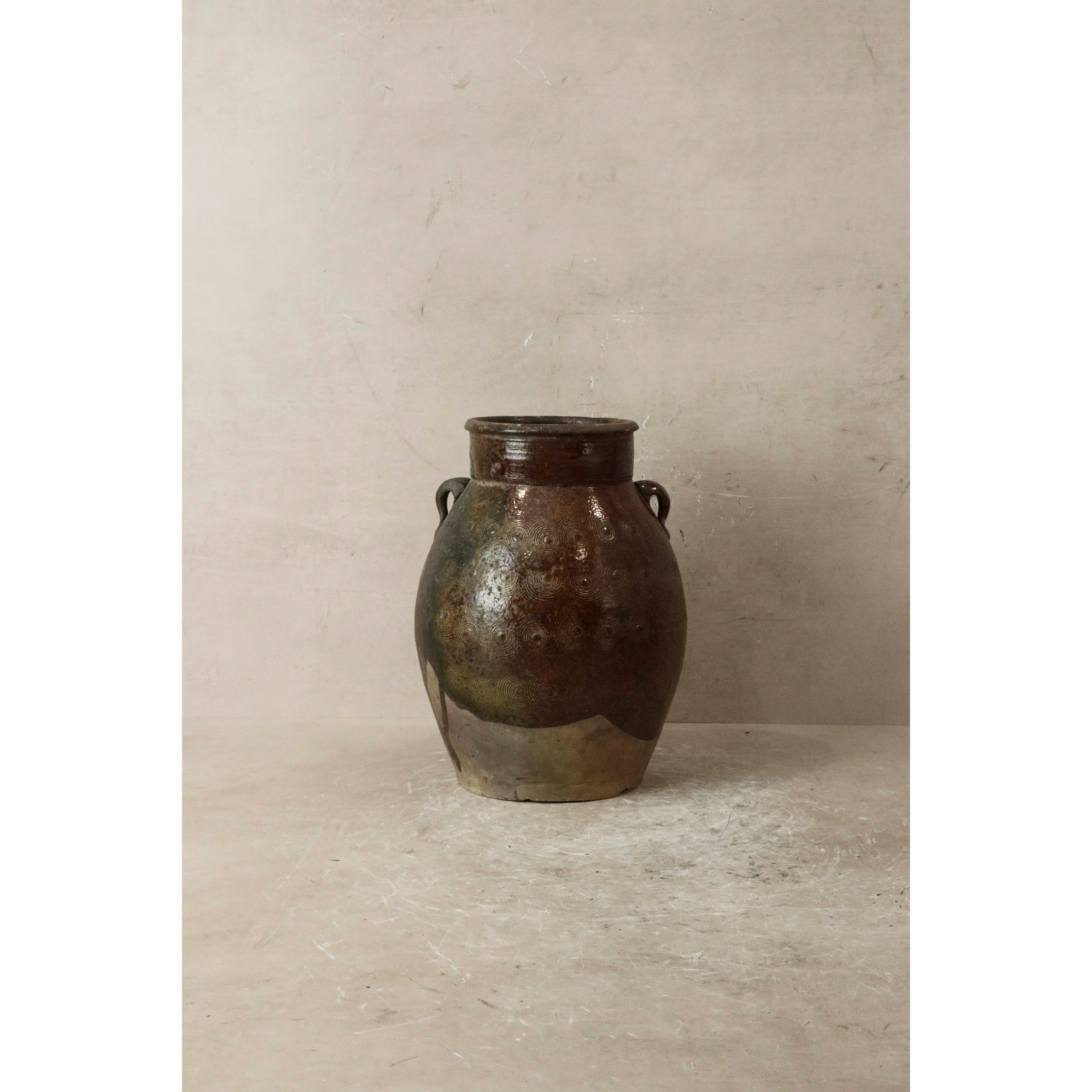 Pot émaillé vintage du Yunnan - OB57