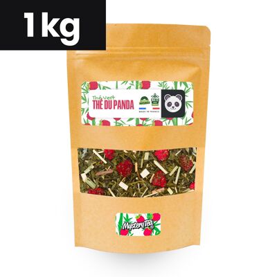 Panda Tea (Raspberry Bamboo Green Tea)
