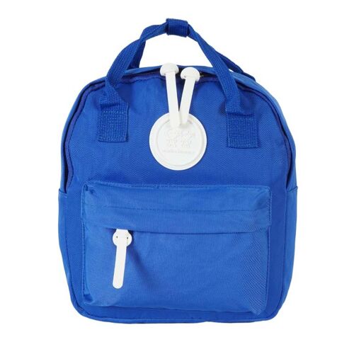Blue unisex school backpack for kids