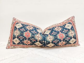 Housse de coussin imprimé persan Vintage Rug Design 1