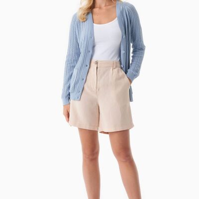 Pantaloncini realizzati in lyocell TENCEL™ e lino