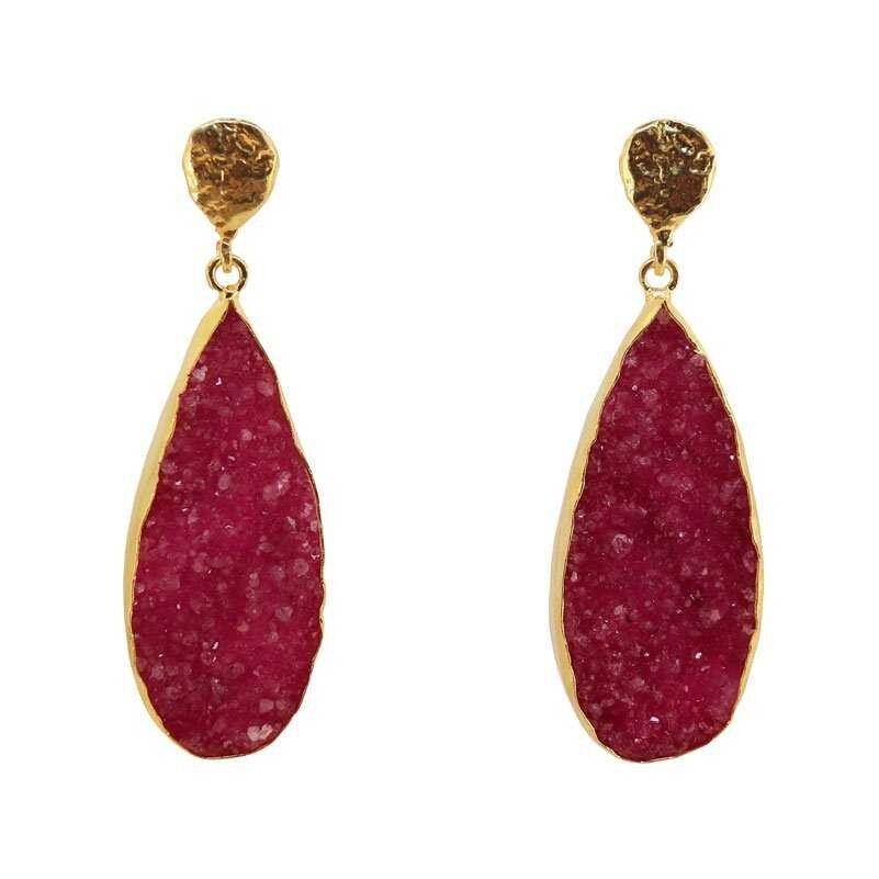 Chloe Fuchsia Ohrringe