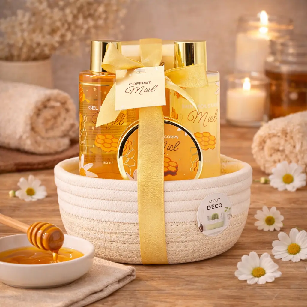 Kaufen Sie Grand Winter Nights Beauty Set – 7 Körper- und Badebehandlungen mit Kerze – Wellness-Geschenkset zu Großhandelspreisen
