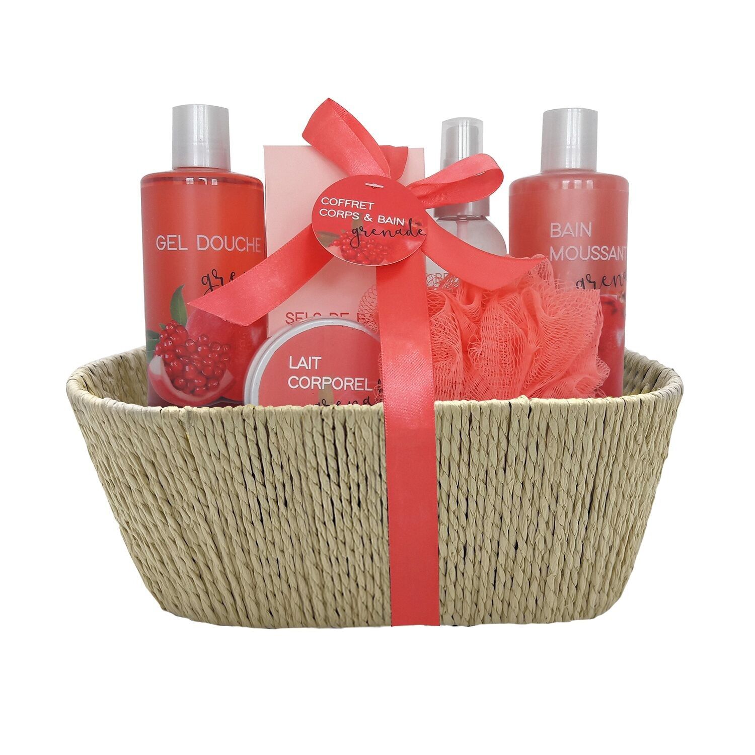 Confezione regalo - Cesto in corda - Melograno - TENDENZA FRANCESE