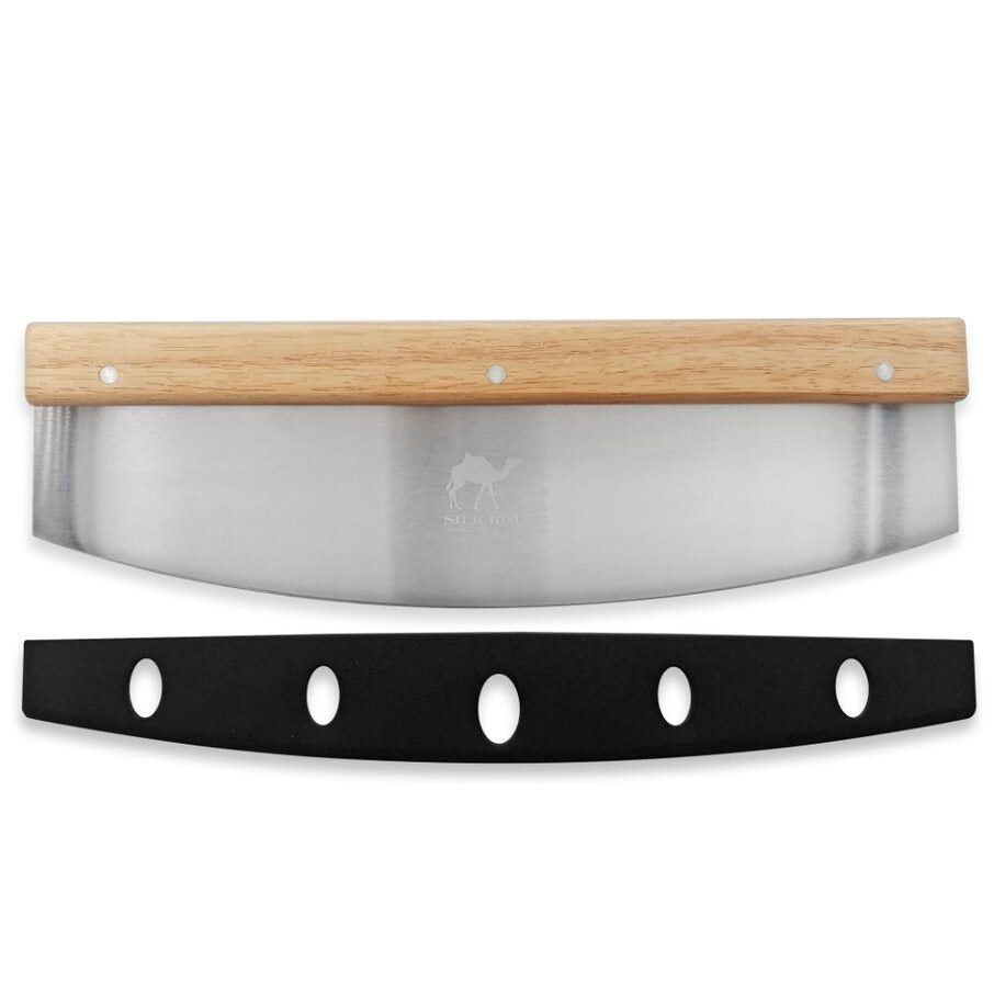 Pizza Rocker Knife by Silk Route Spice Company - High Quality Pizza Rocker Knife