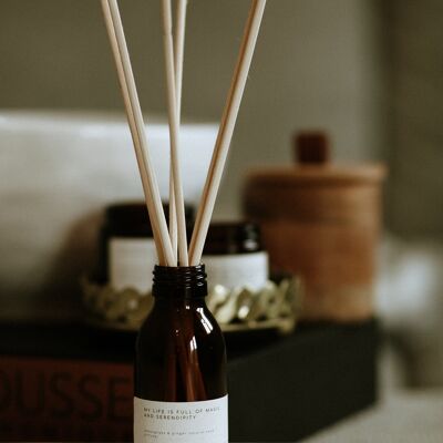 Lemongrass & Ginger Essential Oil Reed Diffuser - WATER