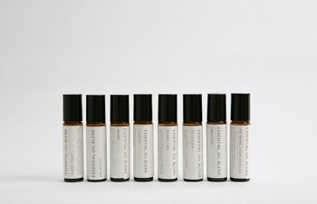 Rollerball d'aromathérapie avec mélange d'huiles essentielles Natural Remedy sans souci - Soulagement de l'anxiété 7