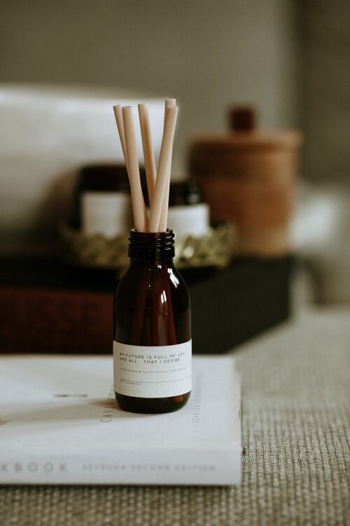 Frankincense and Myrrh Essential Oil Reed Diffuser - FIRE