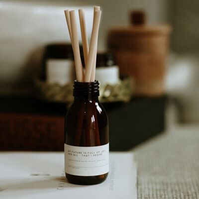 Frankincense and Myrrh Essential Oil Reed Diffuser - FIRE