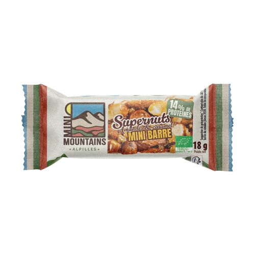 Mini Barre protéinées Amande & Caramel 18G