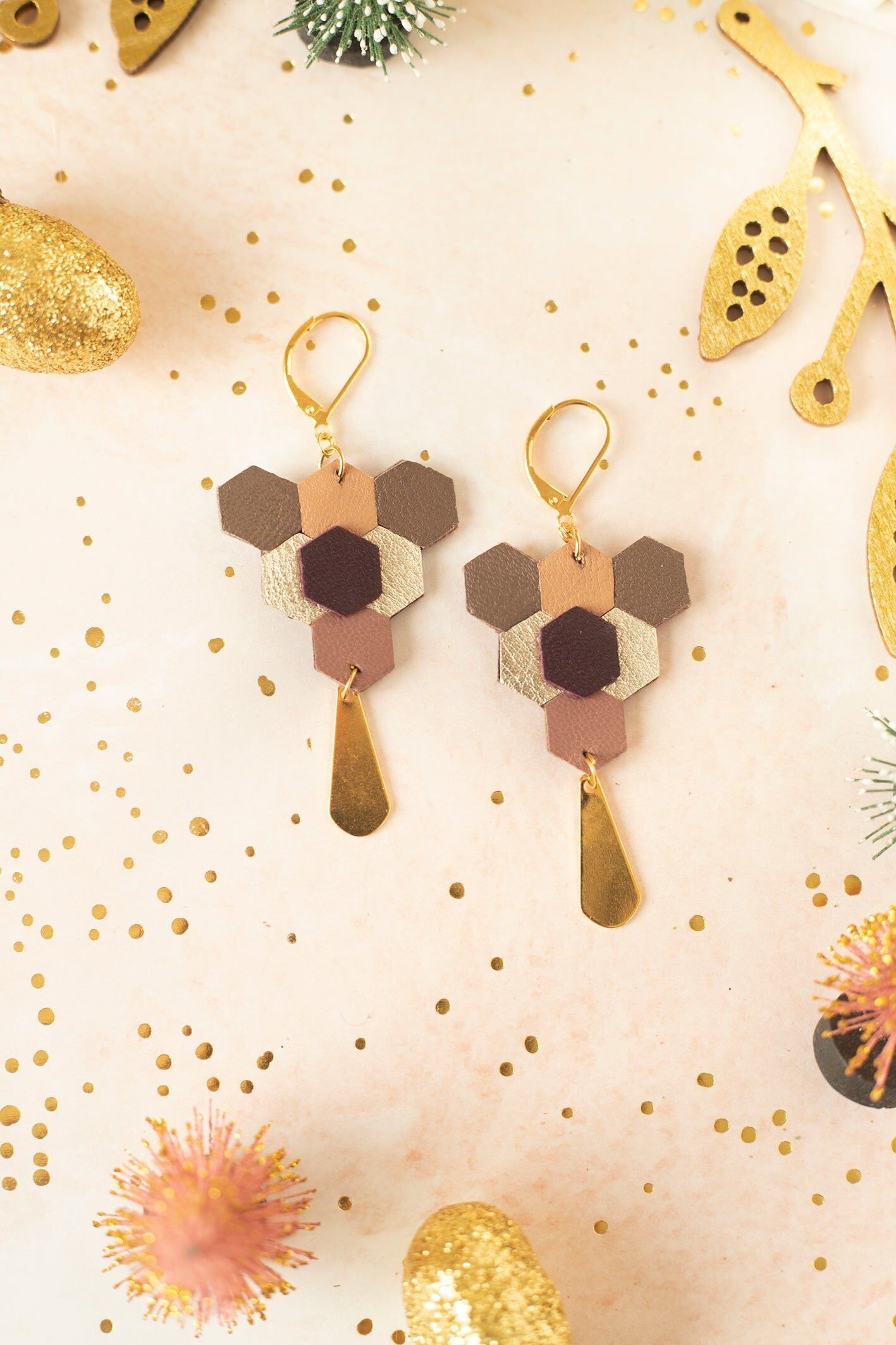 Orecchini Audrey rosa