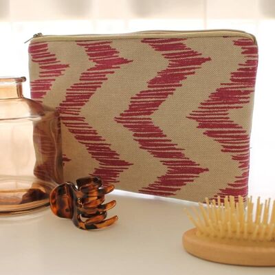 bolsa Alna con cremallera en zigzag