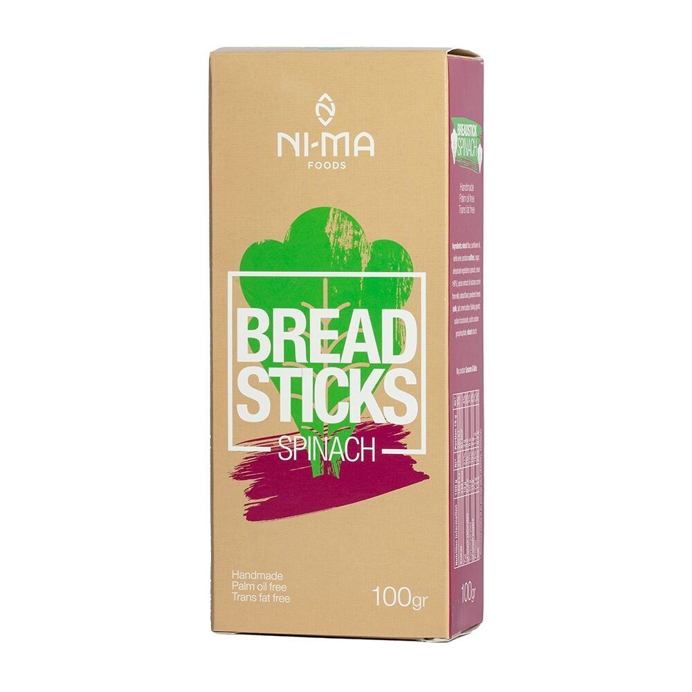 Spinach breadsticks - 100g