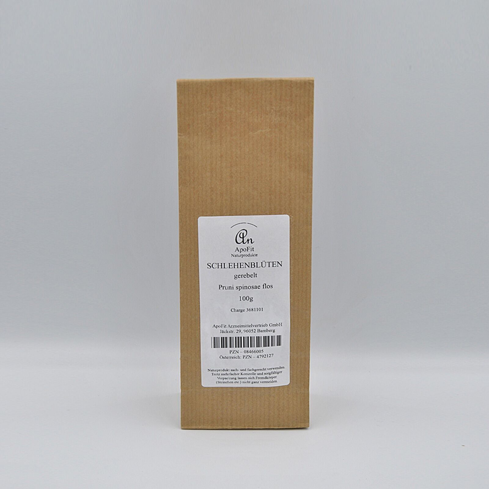 Flores de endrinas ralladas