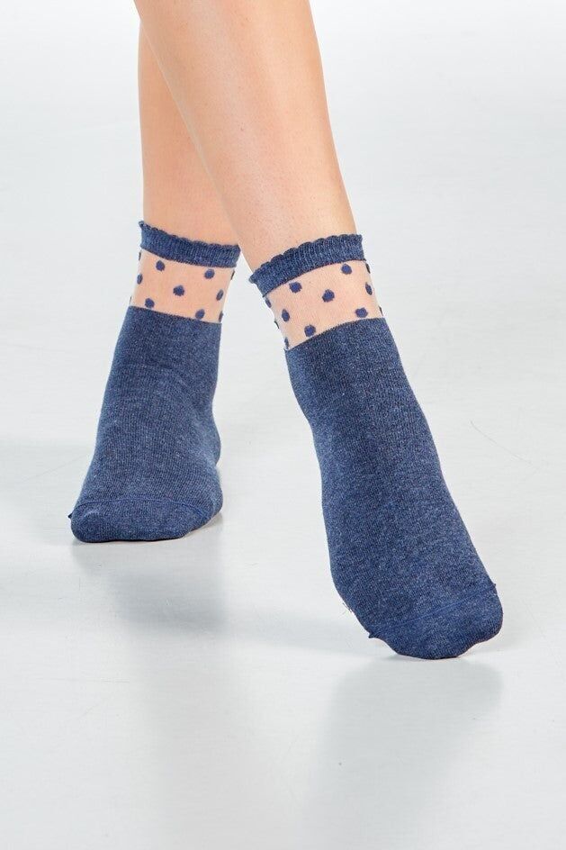 SARAH Dots - jeans scuri