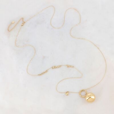 Necklace with pregnancy Bola - mama love you - OUT OF BOX BOLA