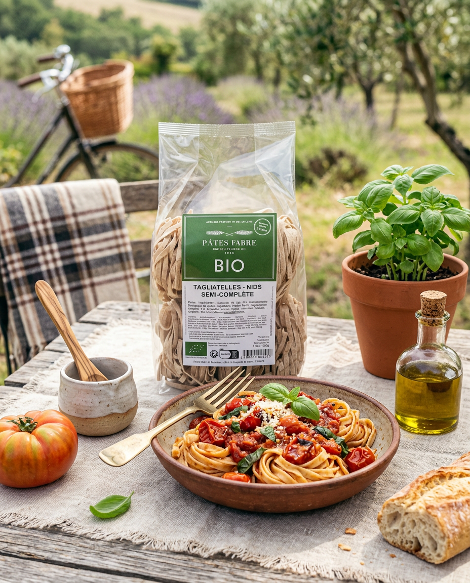 Pasta - Organic Semi-Wholemeal Nest Tagliatelle