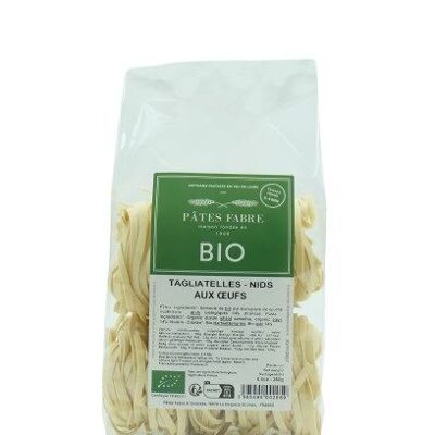 Pâtes - Tagliatelles Nids aux Oeufs BIO