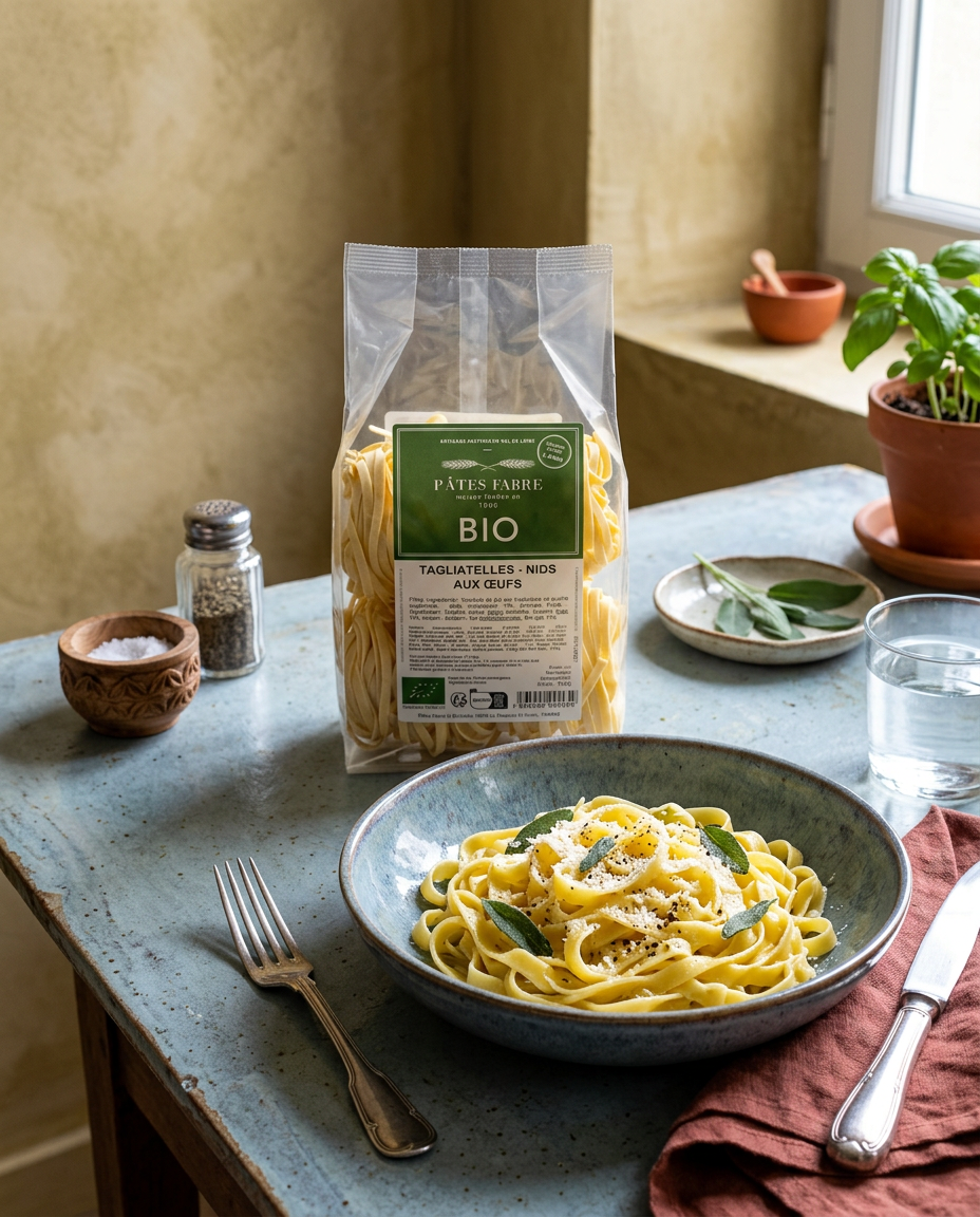 Pasta - Tagliatelle Egg Nests ORGANIC