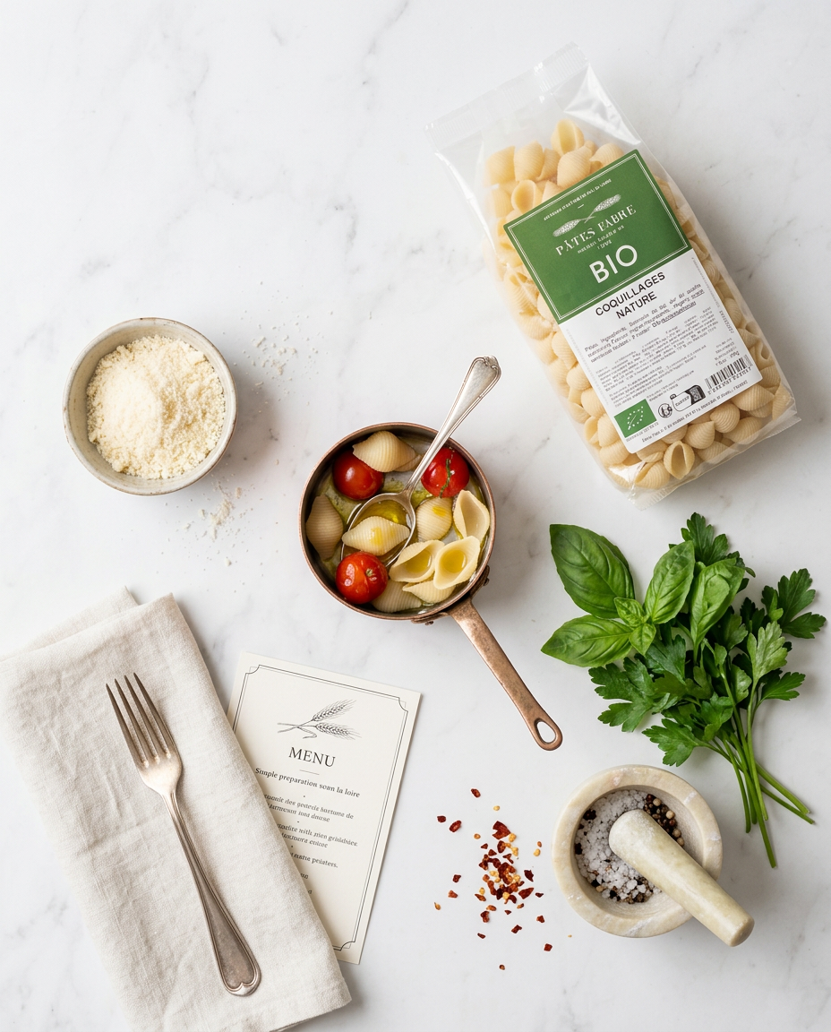 Pasta - Mariscos Naturaleza Ecológica