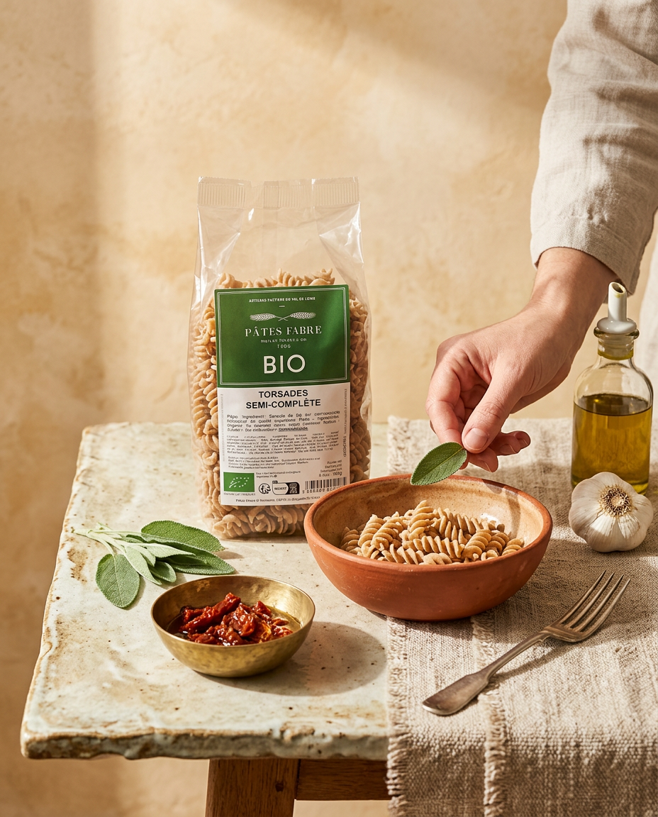 Pasta - Organic Half Wholemeal Twist