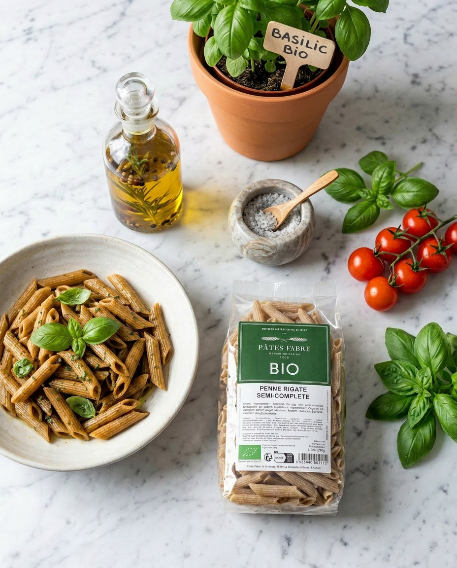 Pasta - Organic Penne Rigate ½ Wholemeal