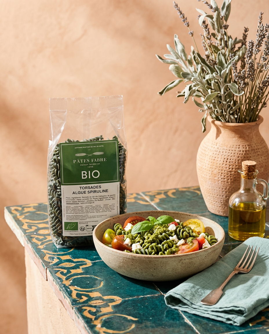 Pasta - Twist de Alga Espirulina Orgánica