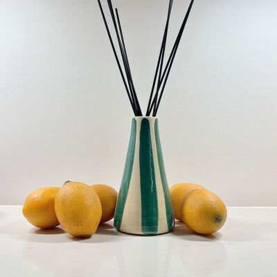 Diffuseur céramique émaillée parfum Feuilles de Figuier