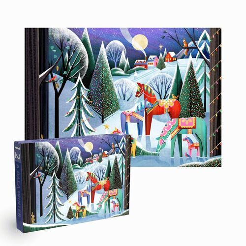 A DALA WINTER 1000 piece Christmas jigsaw puzzle