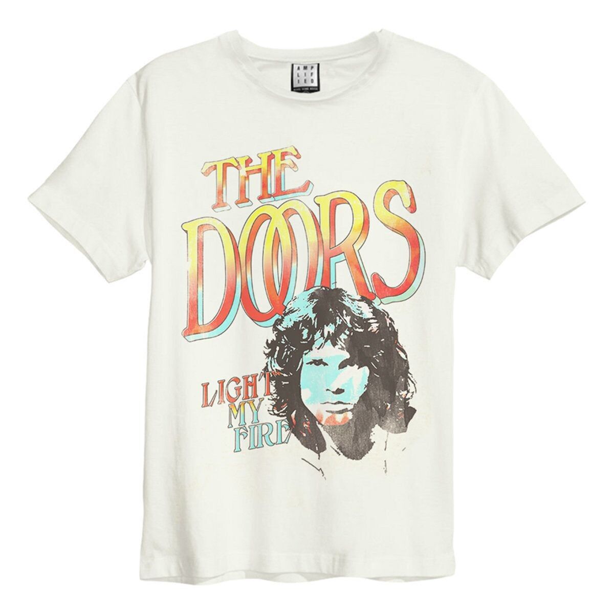 Doors T Shirt - Light My Fire Amplified Vintage