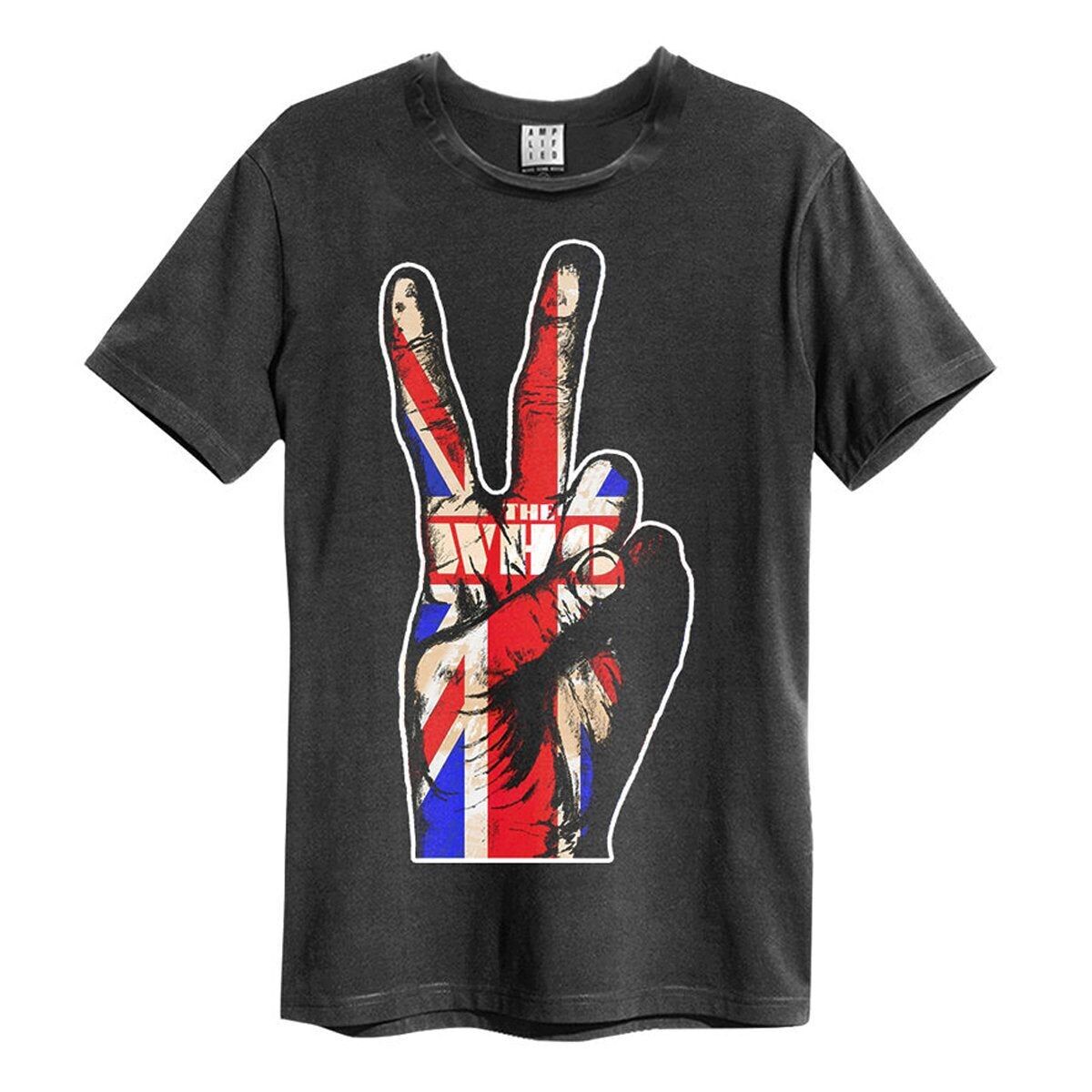 Maglietta The Who - Union Jack Hand Amplified Vintage