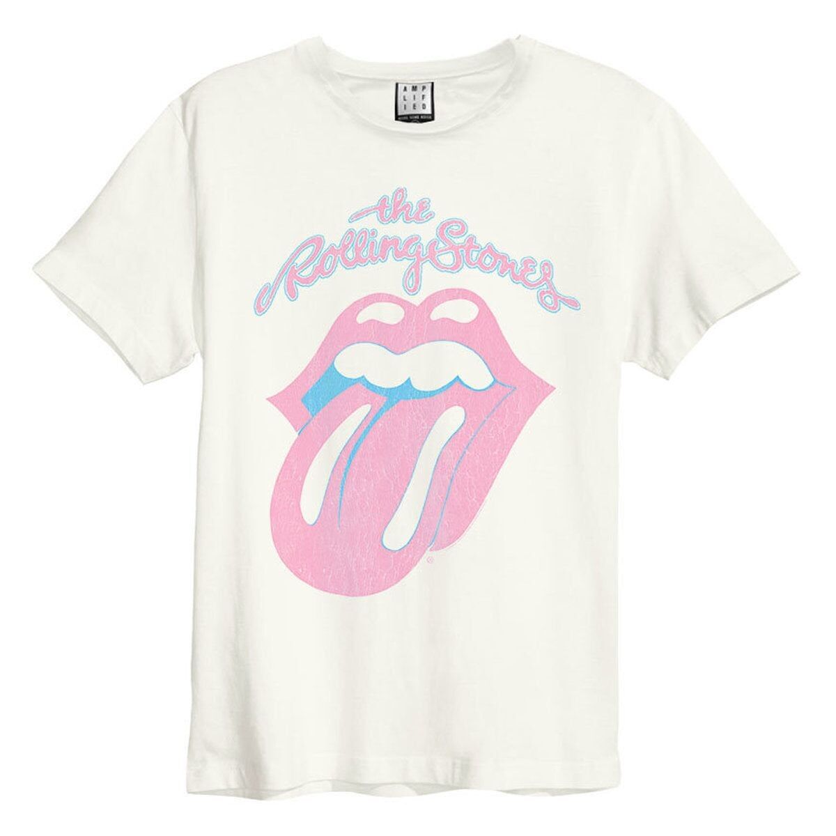 The Rolling Stones T-Shirt - Ausgewaschenes verstärktes Vintage