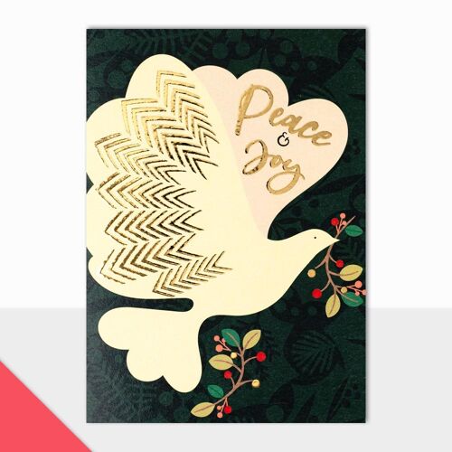Christmas Card - Bloom Collection - Merry Christmas - Dove