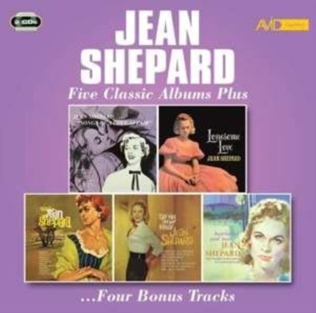 Jean Shepard CD – Fünf klassische Alben plus