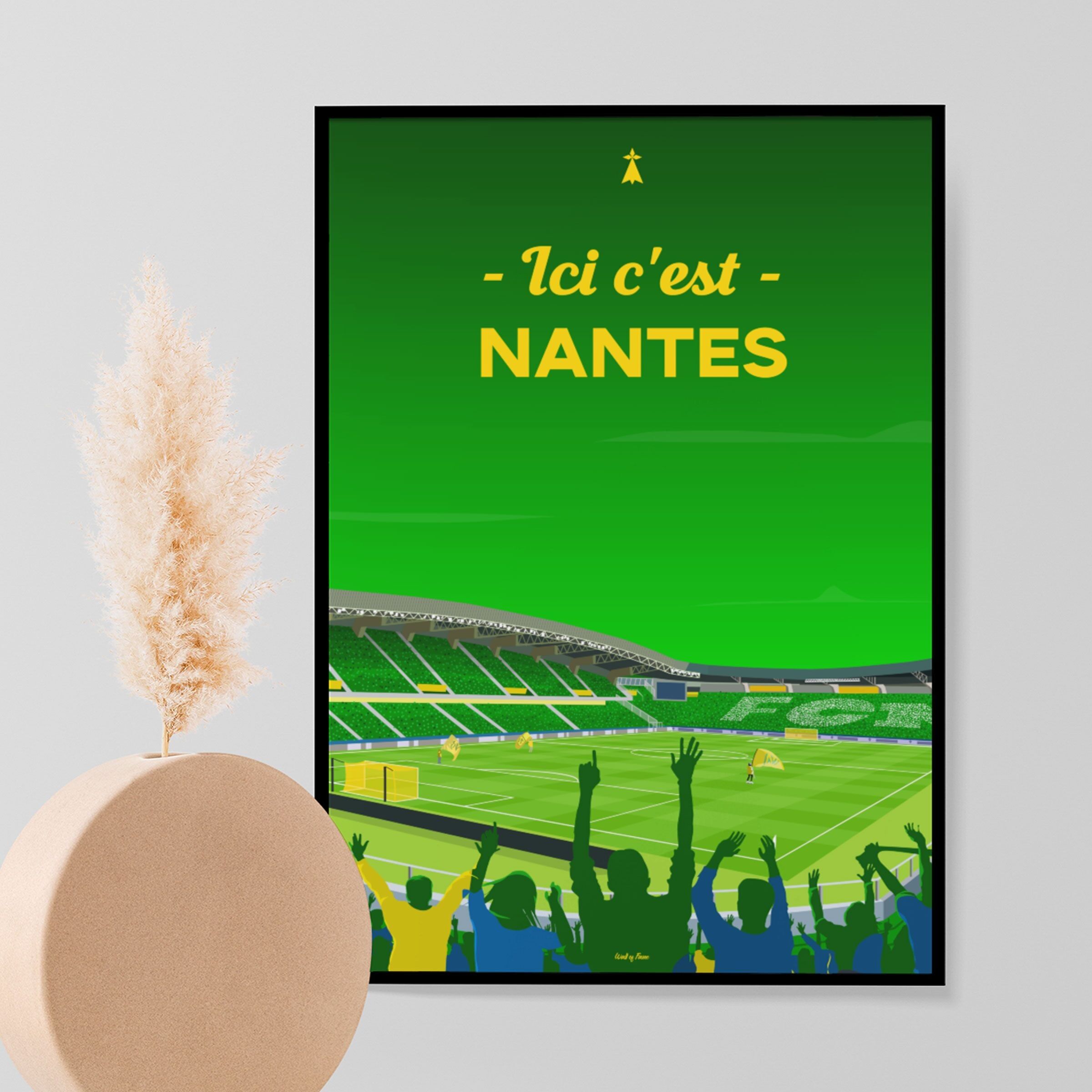 Noche de partido Nantes - La Beaujoire