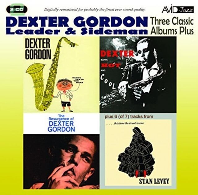 Dexter Gordon CD - Tre album classici più (Dexter Blows Hot And Cool / The Resurgence Of Dexter Gordon / Daddy Plays The Horn)