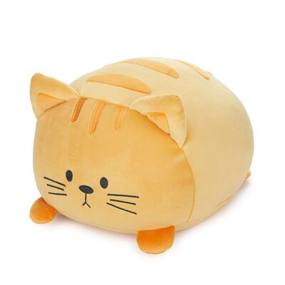 Coussin, Kitty Tabby, orange, polyester